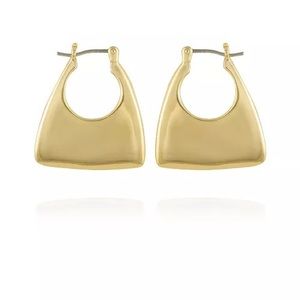Vince Camuto never worn gold statement earrings